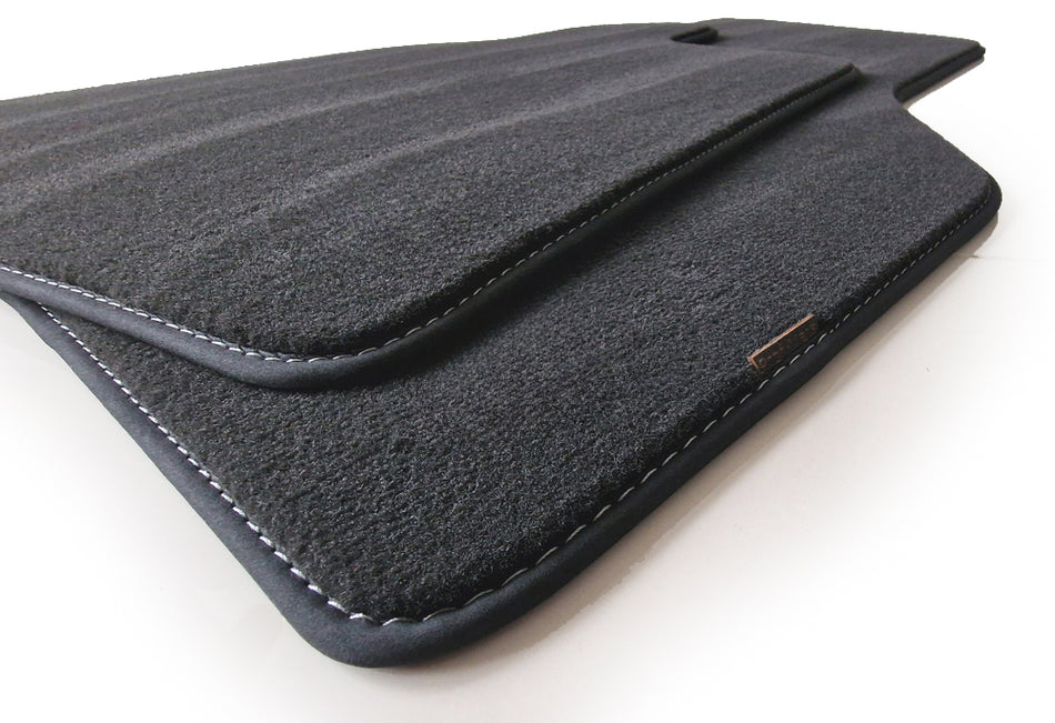 2 Velours Auto Fussmatten passend für BMW Z4 E89 Roadster 2008-2016 Premium