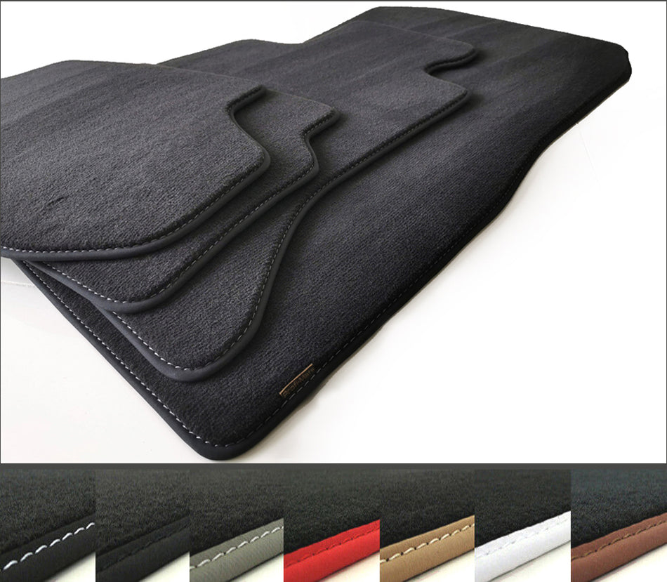 Velours Auto Fussmatten passend für BMW X7 G07 Bj. 2019 - 2026 Profi Mats Premium